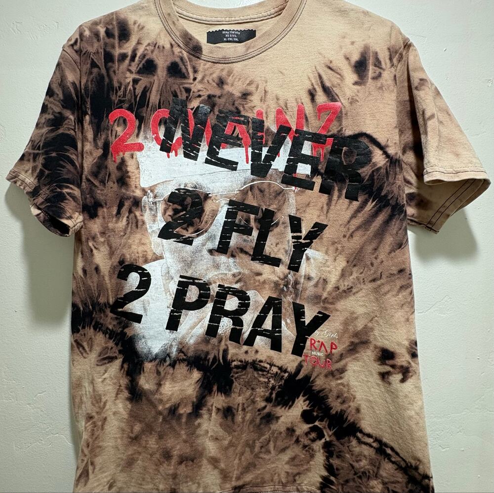 2 CHAINZ "NEVER 2 FLY 2PRAY" 2017 Pretty Girls Like Trap Music Tour Size M